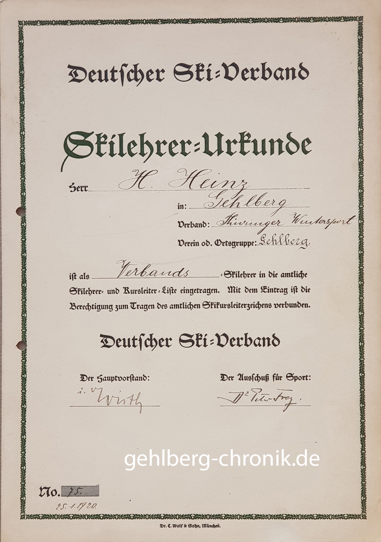 1920 002 DSV Handbuch 9 Skilehrer Verband