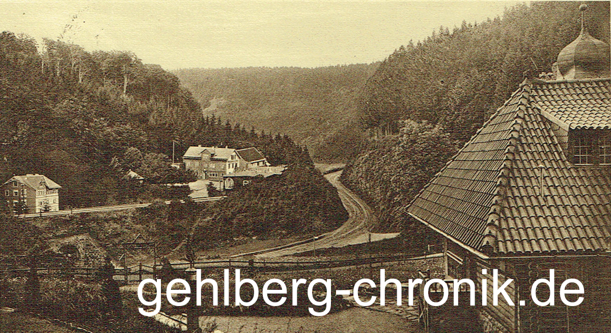1924 002 Blick zur Gehlberger Muehle