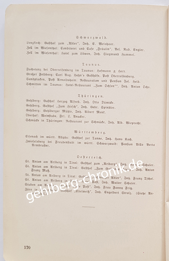 1928 022 DSV Handbuch 5 DSV Gaststaetten