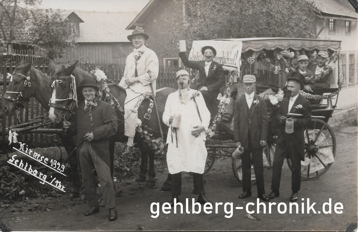 1929 004 Kirmesgesellschaft
