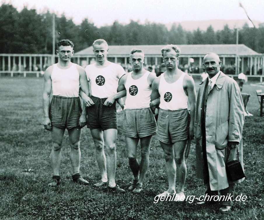 1933 002 Bad Elster 4x100m Staffel mit Eitel