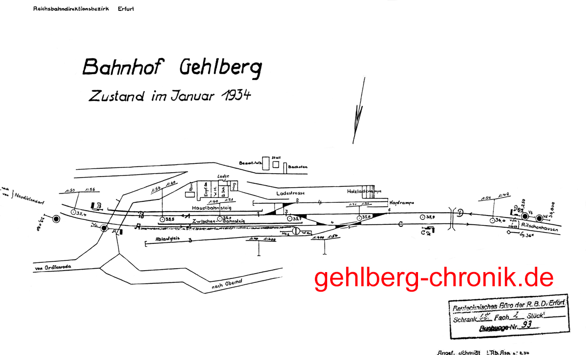 1934 009 Gleisplan