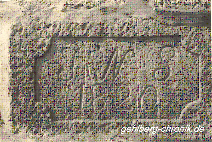 028 Forsthaus Grundstein
