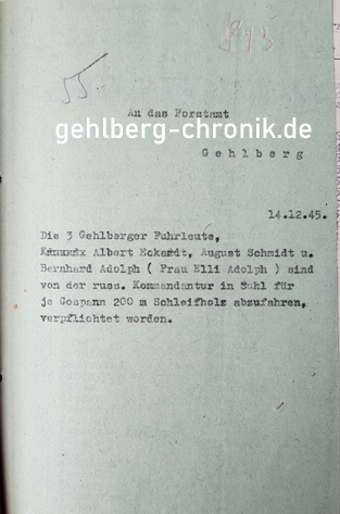1945 004 Holzeinschlag
