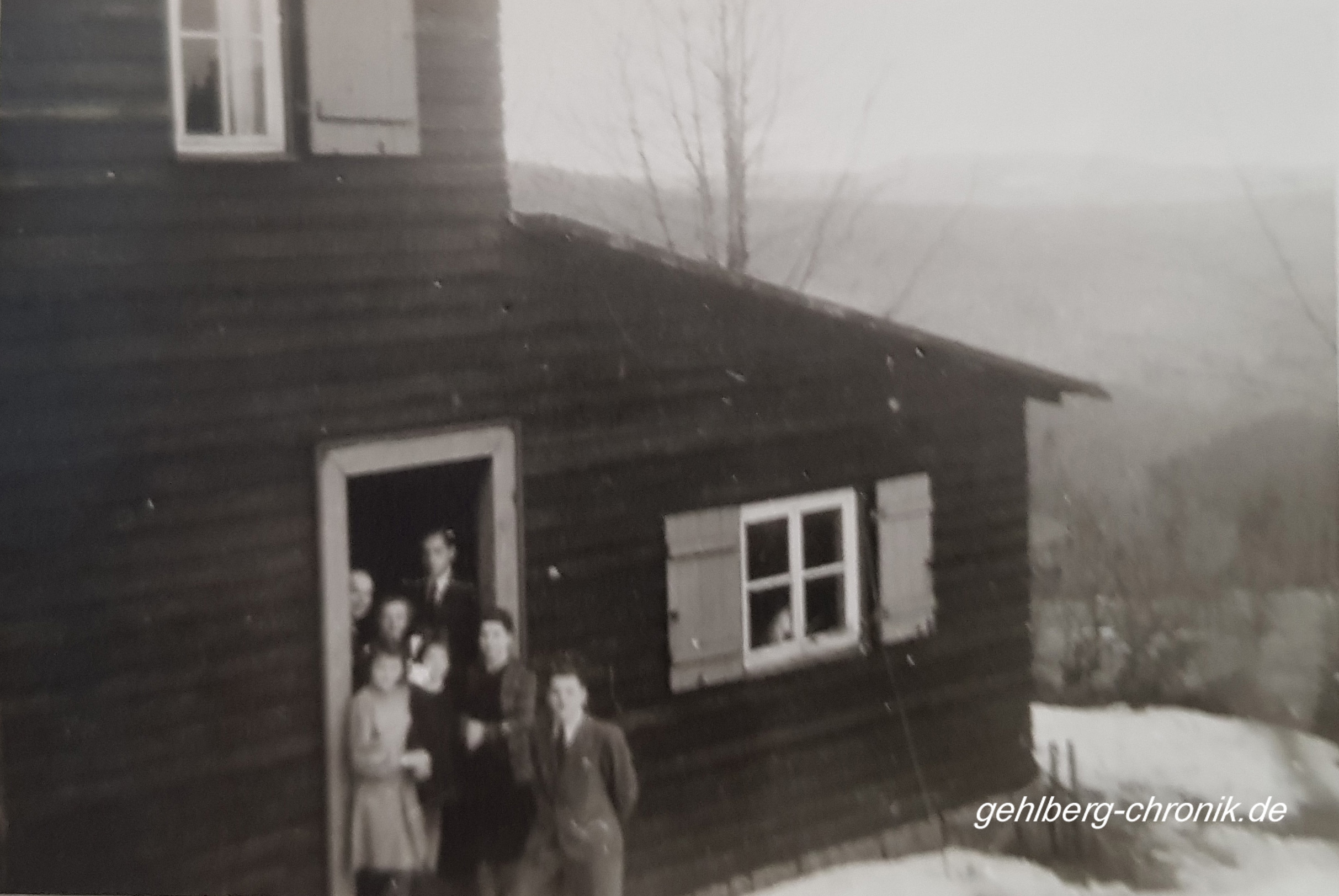 1947 001 Skihuette am Brand