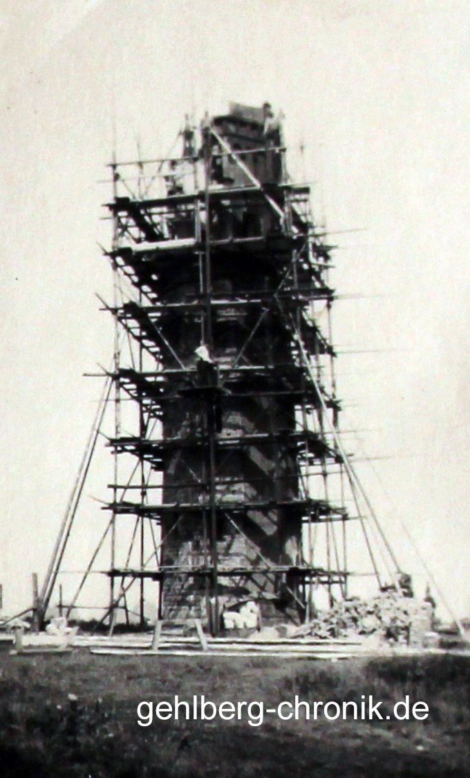 1951 025 Schneekopfturmbau