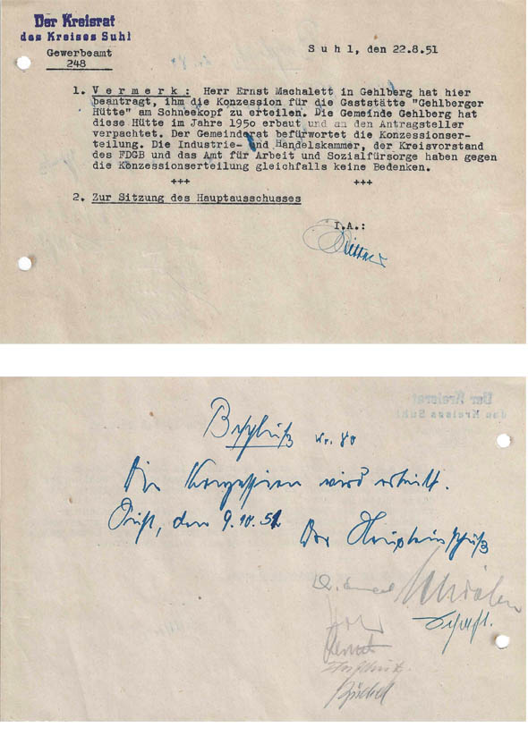 1951 035 Konzession Schneiders Ernst