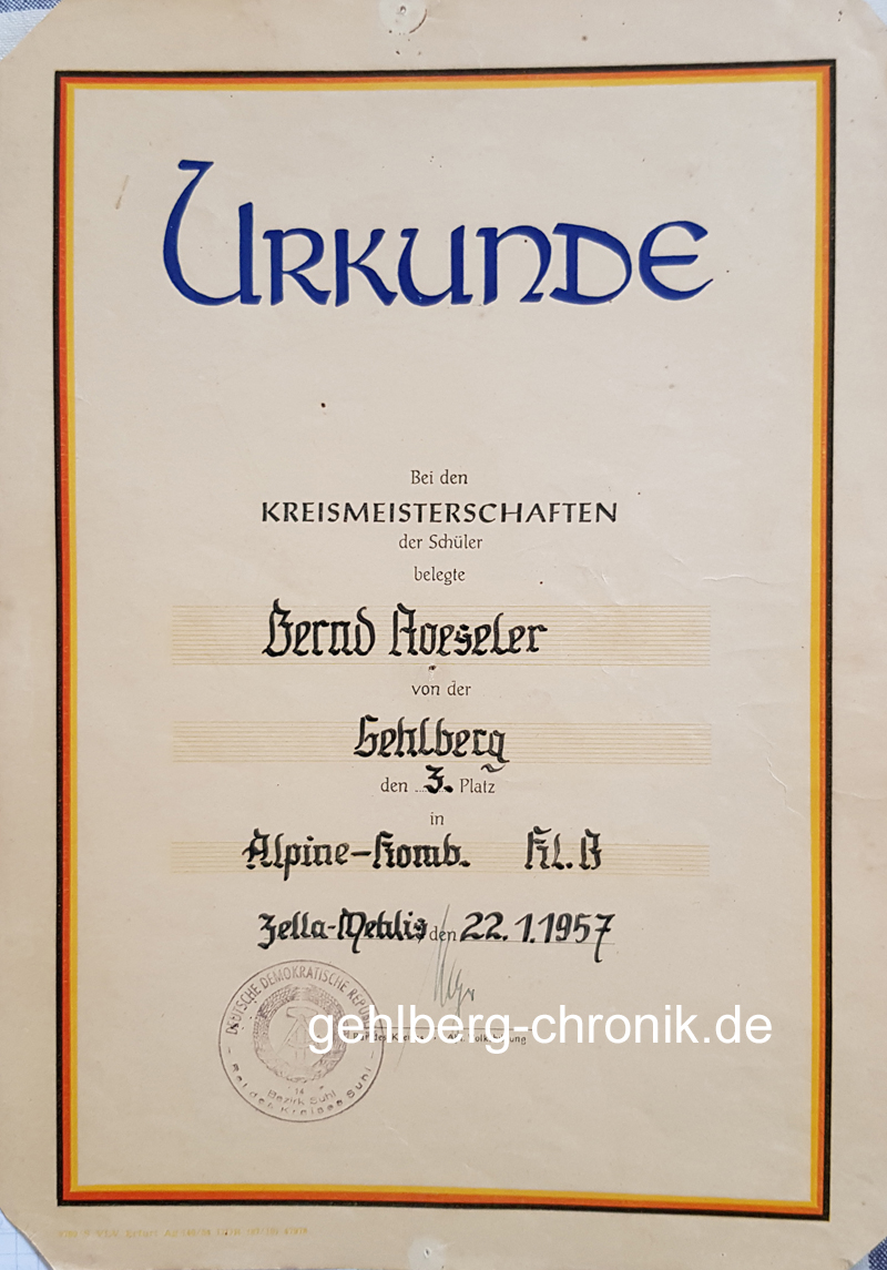 1957 008 01 22 Zelle Mehlis