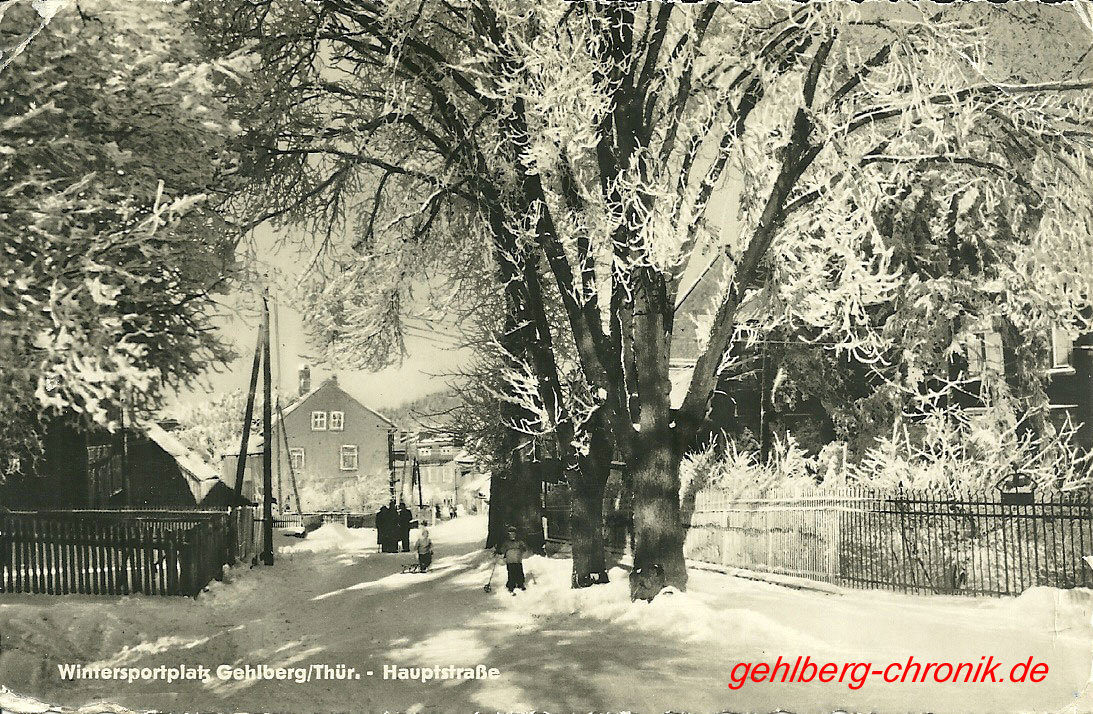 1960 004 Postkarte Gehlberg Hauptstrasse web