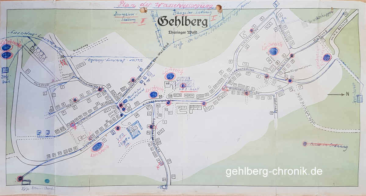 1974 015 Plan Wasserleitungen